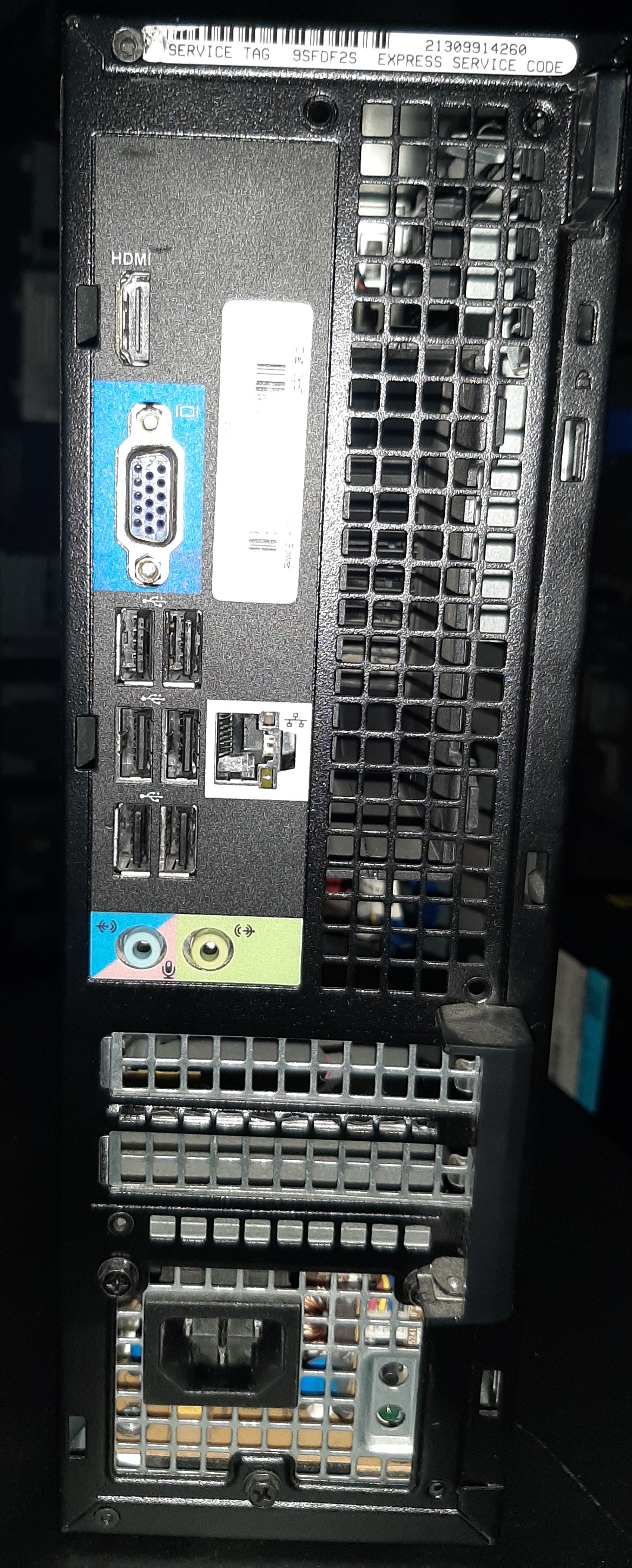 คอมพิวเตอร์มือสอง ประกันร้าน 1 เดือน Dell OptiPlex 3010 SFF (i3-2120 Ram8GB HDD500GB) สภาพดี