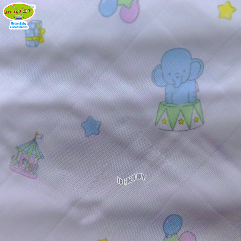 Pureen เพียวรีน ผ้าอ้อมคอตตอนเพียวรีนพิมพ์กระจาย Cotton USA 2 ชั้นไซส์ 29 x 29 นิ้ว แพ็ค 12 ผืน