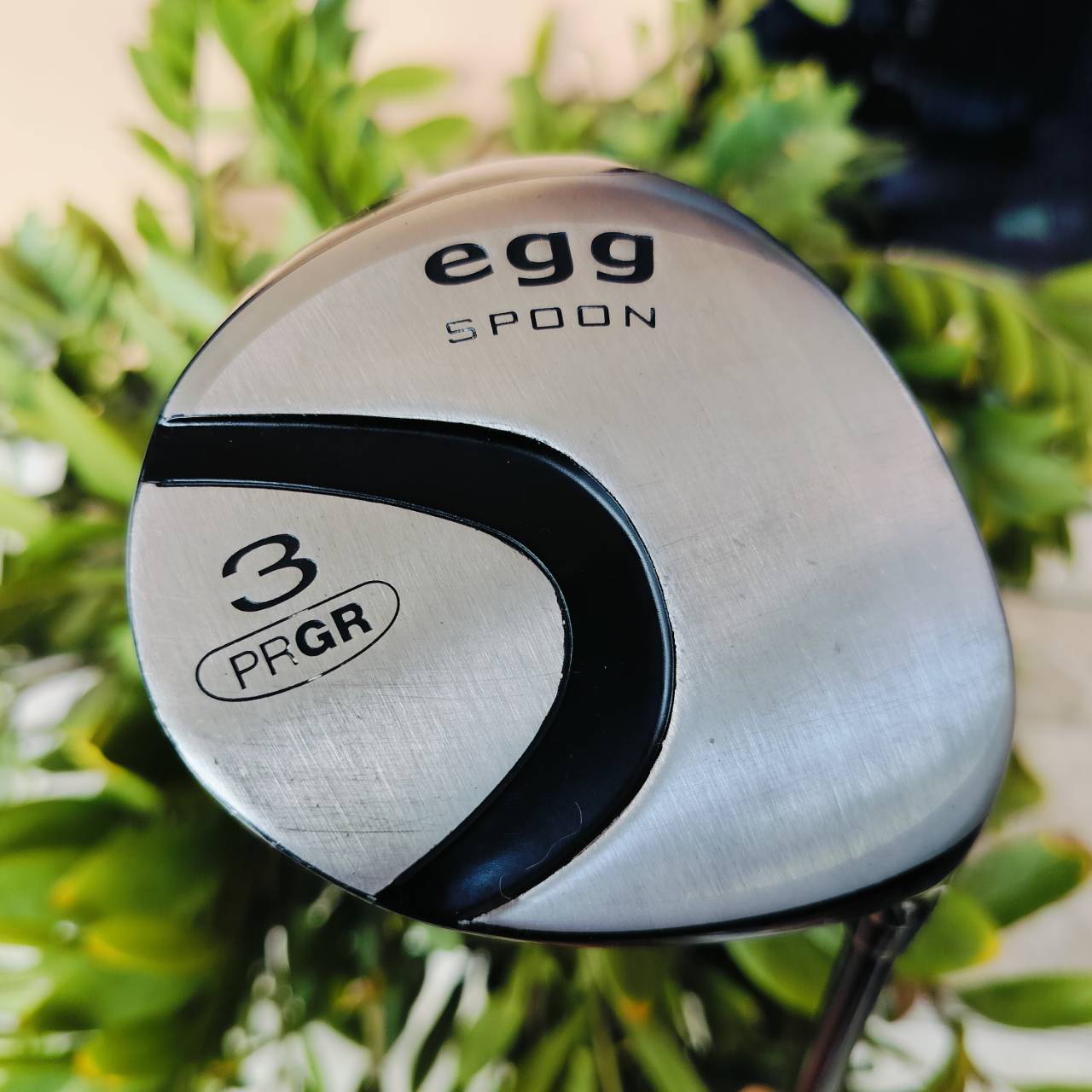 FW3 PRGR EGG SPOON สุดพรีเมี่ยมญี่ปุ่น วัสดุดีมากๆ กระดองดีไซน์แบบพิเศษ ก้าน M-37 ตีลอยง่ายและไกลมากๆ ไม้กอล์ฟพรีเมี่ยมมือสอง ของแท้ By NakaraLuxurious