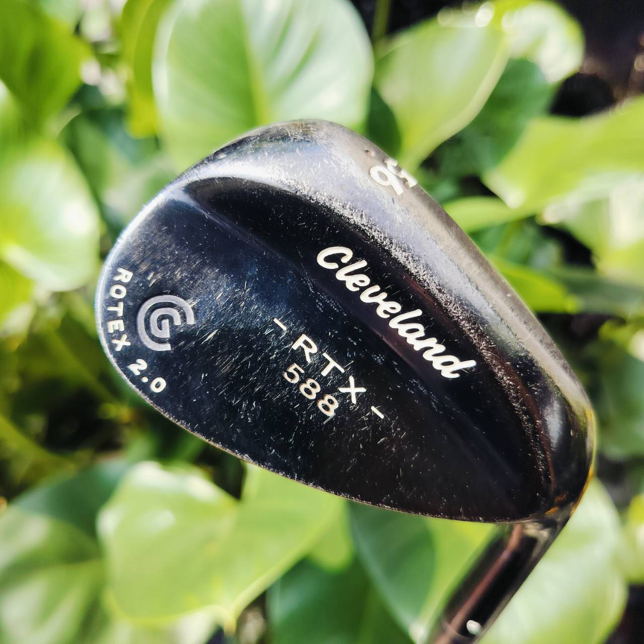 WEDGE CLEVELAND RTX 588 องศา 56 LOW BOUNCE ก้าน DYNAMIC GOLD S200 หน้า ROTEX 2.0 ร่อหน้าไม้โหด ร่องสี่เหลี่ยม หน้ายิงเลเซอร์ MILLED แบบโหดจัด ไม้กอล์ฟพรีเมี่ยมมือสอง ของแท้ By NakaraLuxurious