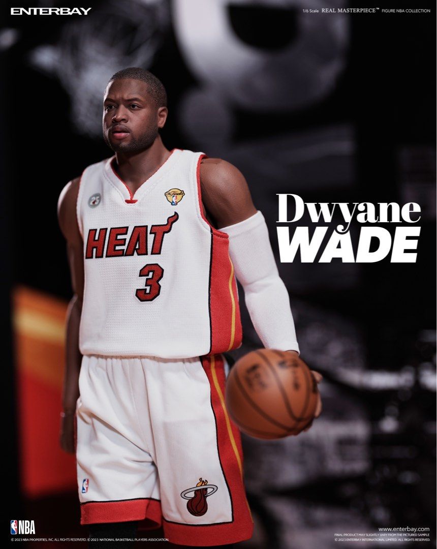 [สั่งจอง] Enterbay RM-1097 1/6 REAL MASTERPIECE NBA COLLECTION: DWYANE WADE