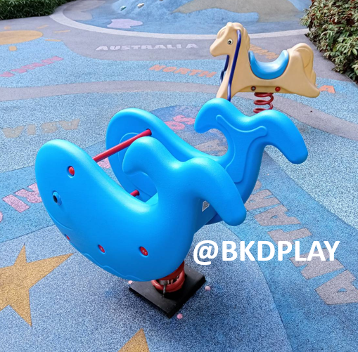 โยกเยกสปริง,สปริงโยก, สปริงปลาวาฬ สินค้าพร้อมส่ง เครื่องเล่นสนามกลางแจ้ง