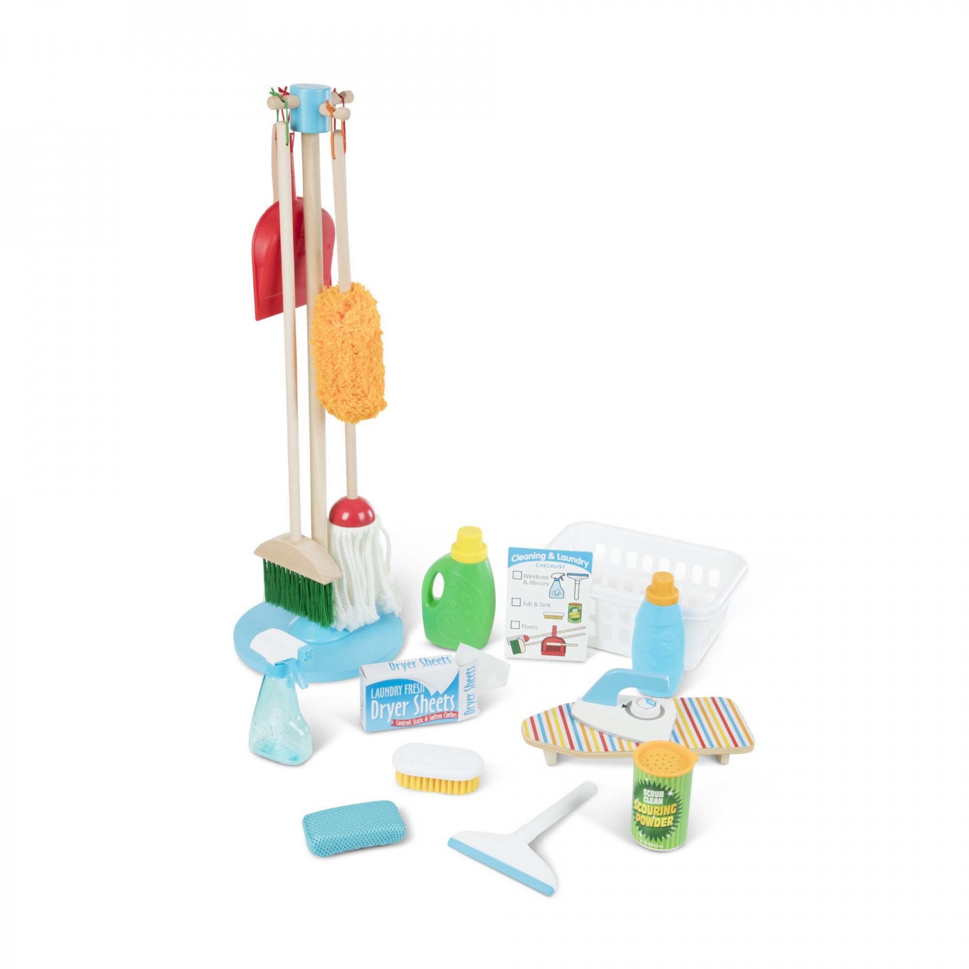 ชุดของเล่นทำความสะอาดและซักผ้า (21ชิ้น) Melissa รุ่น 93620 ของเล่นเสริมพัฒนาการเด็ก