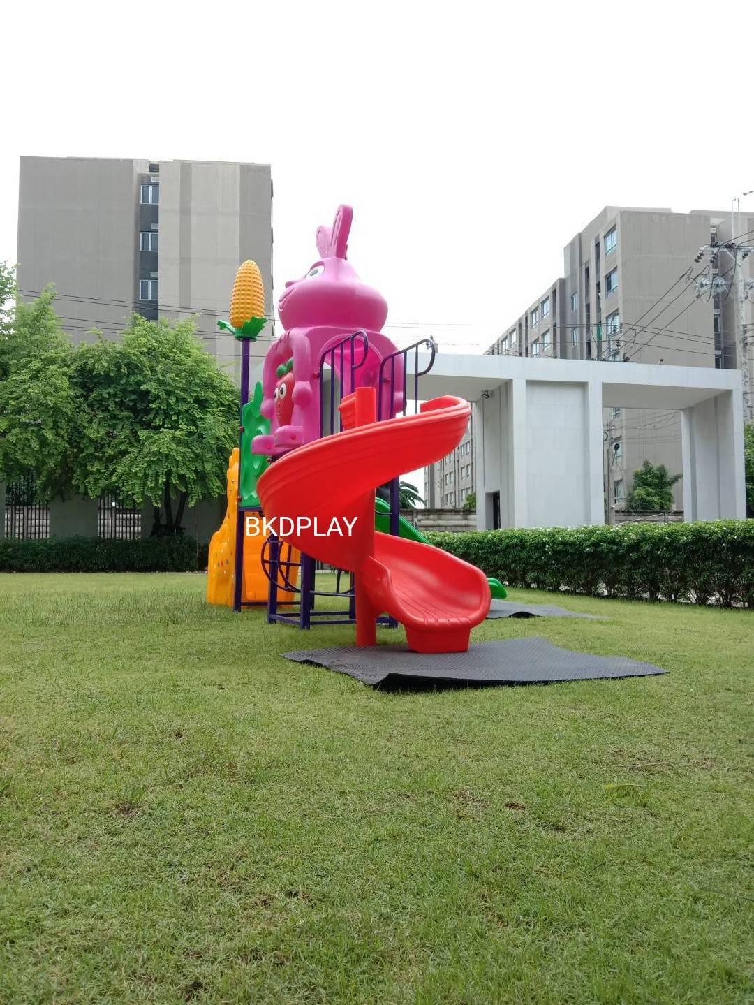 เครื่องเล่นสนามกลางแจ้ง-ในร่ม,ชุดกระต่ายกับยีราฟ, เครื่องเล่นสนาม,เครื่องเล่นเด็ก,ครุภัณฑ์สนามเด็กเล่น, งบสพฐ,โครงการโรงเรียนประชารัฐ playground,สไลเดอร์,ของเล่นเสริมพัฒนาการ,เครื่องเล่นสนาม, สนามเด็กเล่น