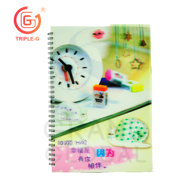 Triple-G สมุดโน๊ต 3 มิติ ลายนาฬิกา