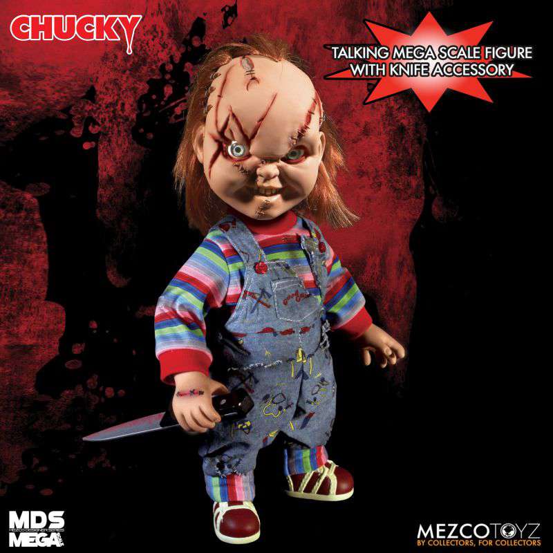 [สั่งจอง] Mezco Toyz 15" : MDS Bride of Chucky: Talking Scarred Chucky [Reissue]