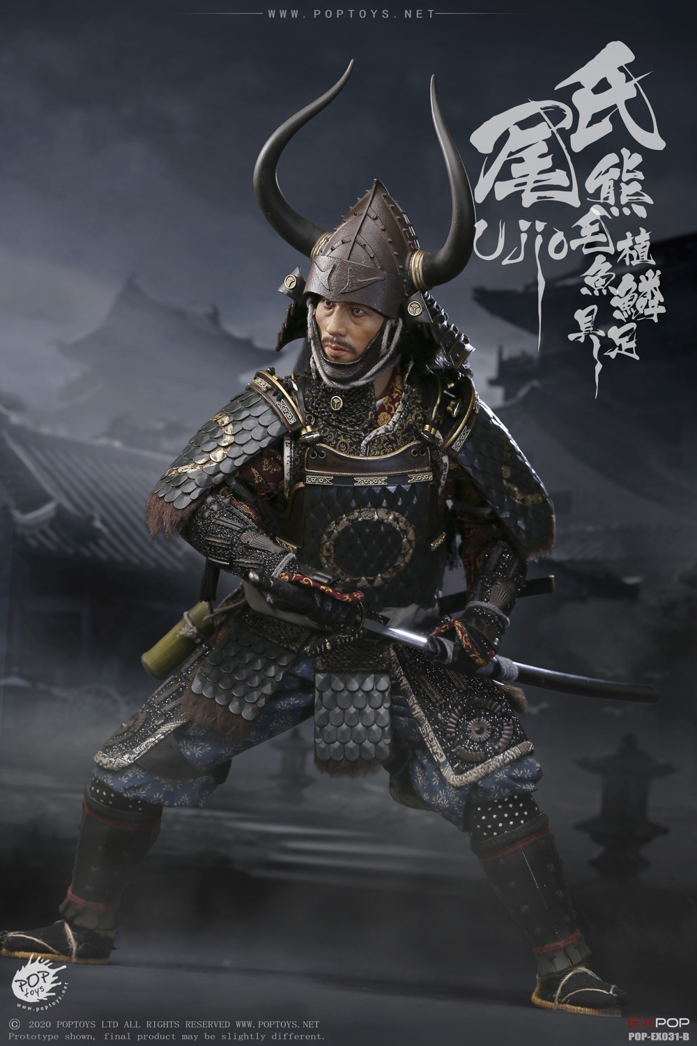[สั่งจอง]POPTOYS EX031 1/6 : Brave Samurai - UJIO