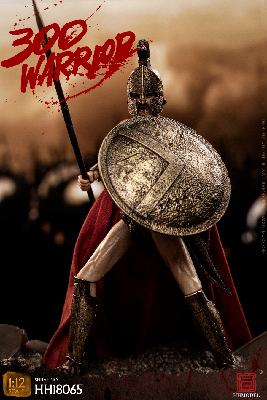 [สั่งจอง]HHMODEL 1/12 Sparta Warriors HH18065
