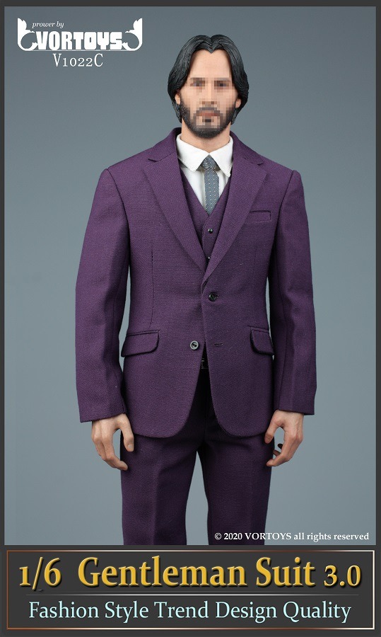 [สั่งจอง]VORTOYS V1022 1/6 Men's Gentleman Suit 3.0