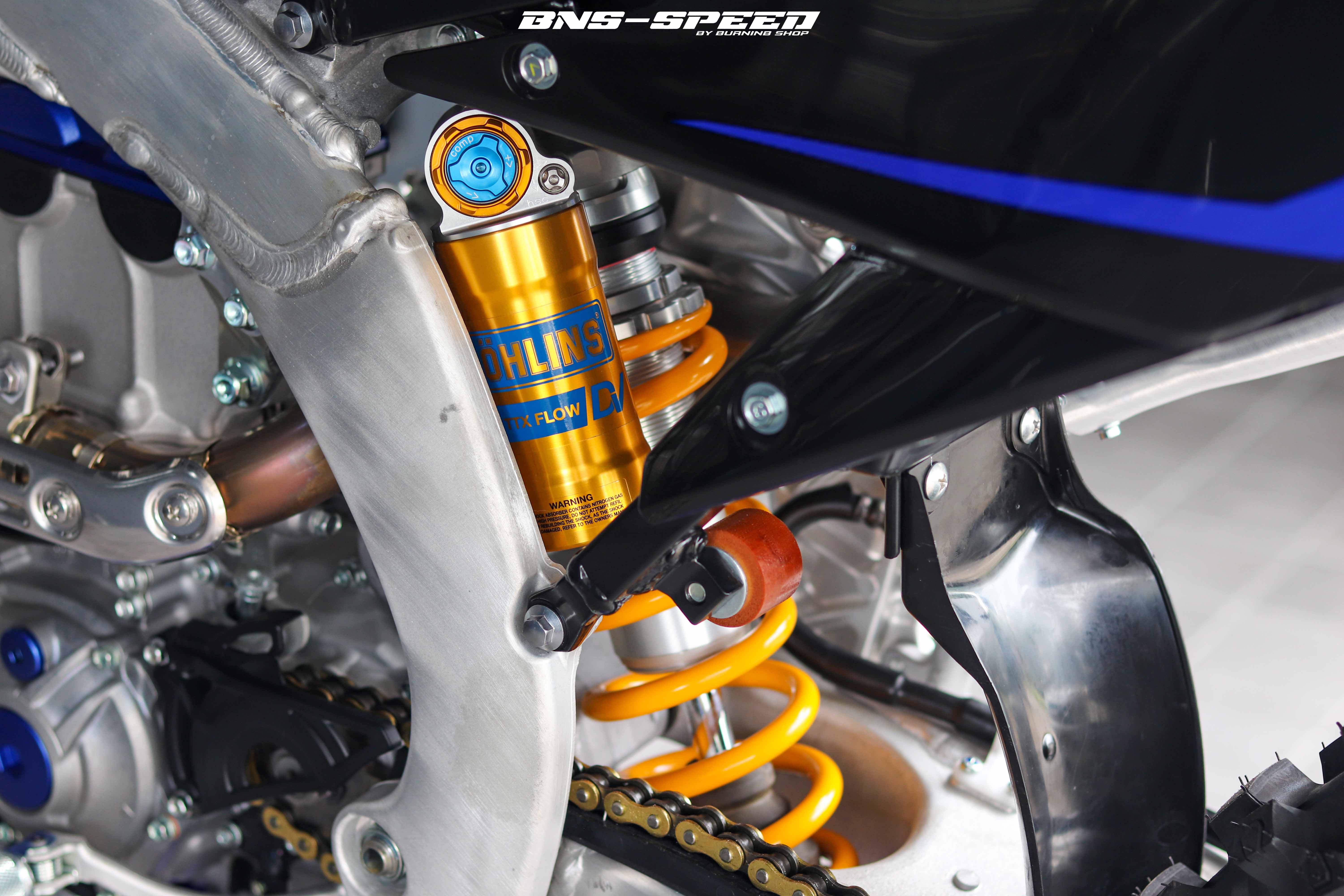โช้คหลัง Ohlins TTX FLOW DV Shock DMX 0205 YZ250F 17-26, YZ250FX