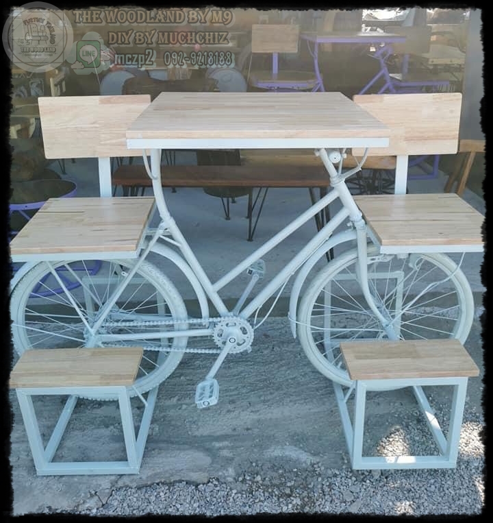 #BICYCLE Design#เฟอร์นิเจอร์จักรยานวินเทจ #เฟอร์นิเจอร์ตกแต่งร้านกาแฟ