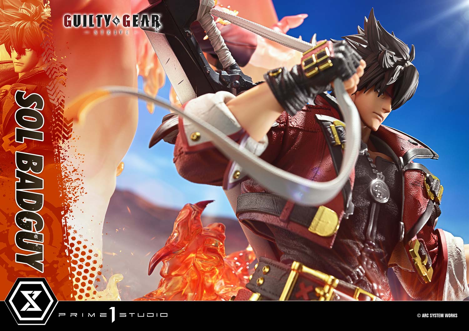 [สั่งจอง]Prime 1 Studio UPMGG-03 : Sol Badguy (GUILTY GEAR -STRIVE-)
