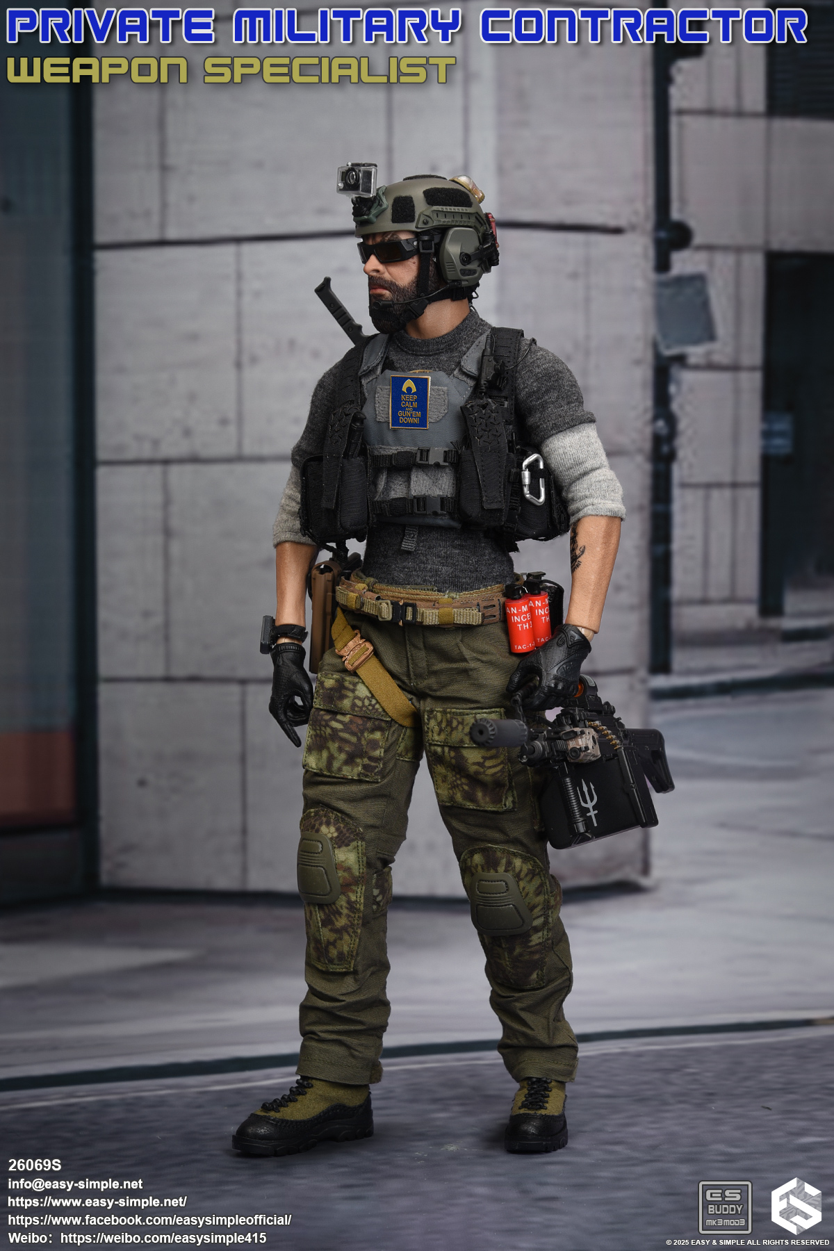 [สั่งจอง] Easy&Simple 26069S Private Military Contractor Weapon Specialist