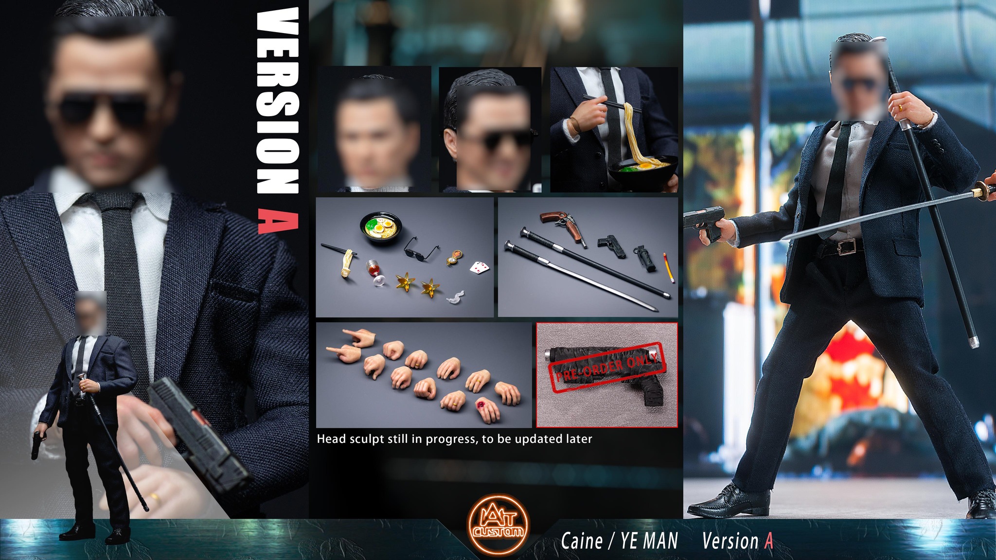 [สั่งจอง]Aton Custom 1/12 : John Wick 4