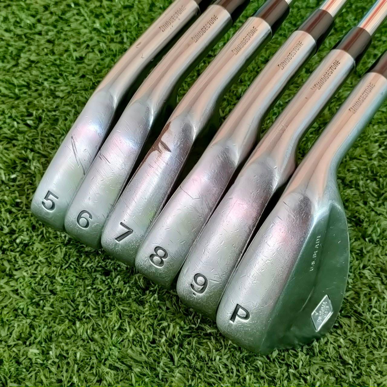 ชุดเหล็ก TOURSTAGE MR-23 U.S. BLADE FORGED มีเหล็ก 5-9 เเละ PW ก้าน DYNAMIC GOLD S400 สุดยอดแห่งความพรีเมี่ยม!! ไม้กอล์ฟมือสอง ของแท้ BY NakaraLuxurious