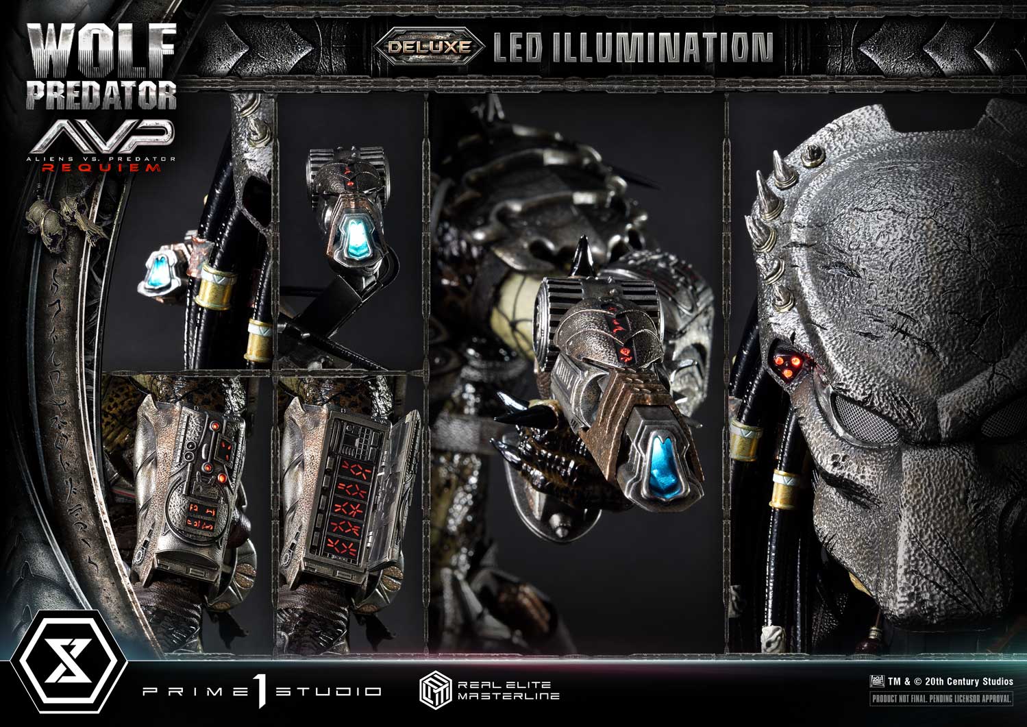 [สั่งจอง]Prime 1 Studio : Wolf Predator (Aliens vs. Predator: Requiem)