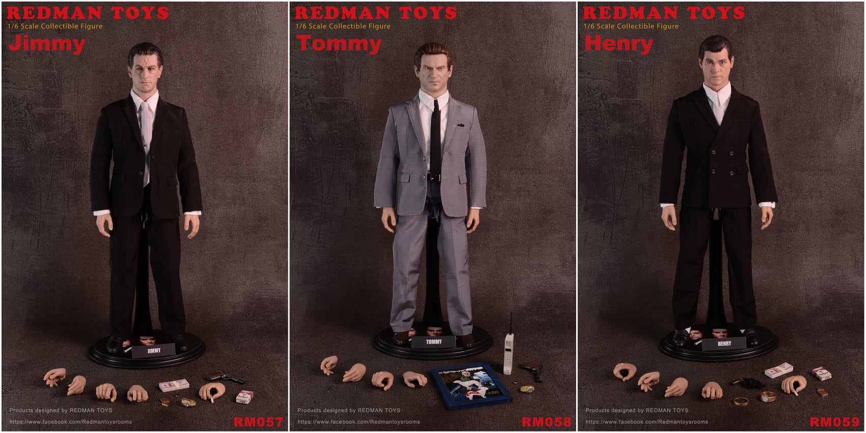 [สั่งจอง]REDMAN TOYS 1/6 : G Fellas