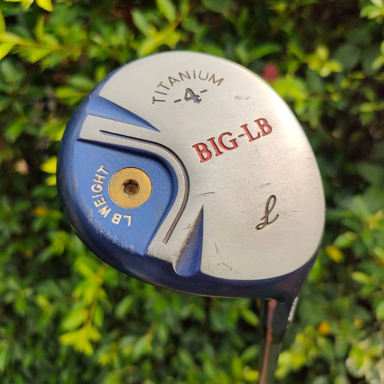 ** ไม้กอล์ฟสำหรับผู้หญิง ** FW4 HONMA BIG-LB TITANIUM ก้าน TITANIUM CARBON FLEX L ก้านระดับ 2 ดาว **