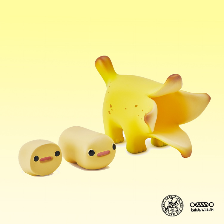 [สั่งจอง] OFFART X Kamanwilliam Bananaers Dog (9Cm)