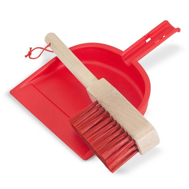 ชุดไม้กวาด พร้อมขาตั้ง Melissa & Doug Dust! Sweep! Mop! รุ่น 8600 ของเล่นเสริมพัฒนาการเด็ก