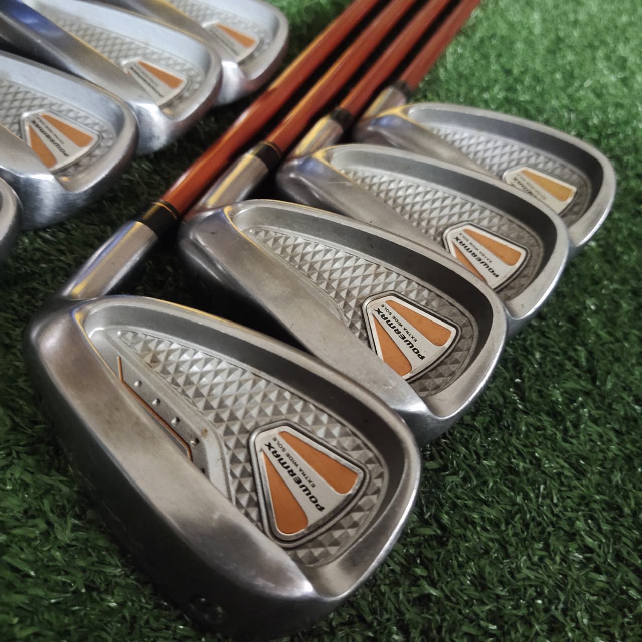 ชุดเหล็ก MAXFLI POWERMAX EXTRA WIDE SOLE หน้าเด้ง ลูกลอยง่าย ตีสบาย แม้ไม่เต็มใบ!