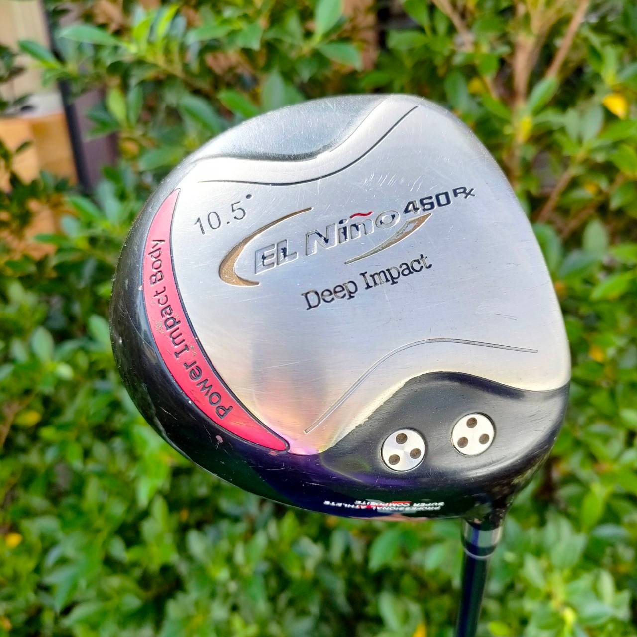 DRIVER ELNINO 460RX DEEP IMPACT ก้าน EL NINO FLEX R องศา 10.5 460 CC หน้าเด้ง ตีไกล