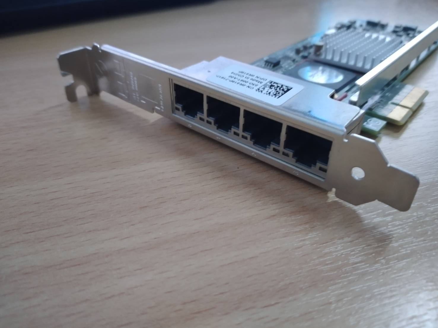 DELL 0R519P PCIe NETWORK CARD 4 PORT ขายาว