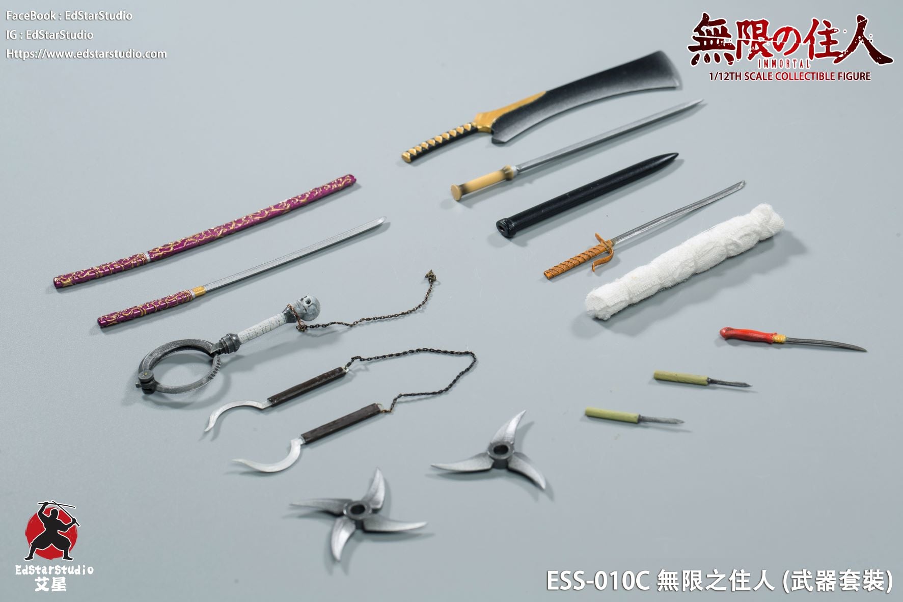 [สั่งจอง] EdStar Studio ESS-010 1/12 : Blade of the Immortal