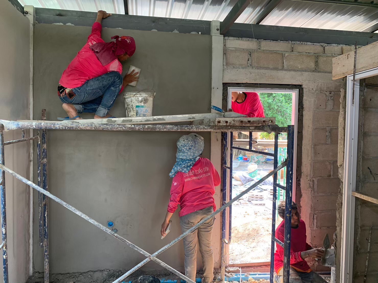 งานสร้างบ้านให้สามเณรพราหมณ์