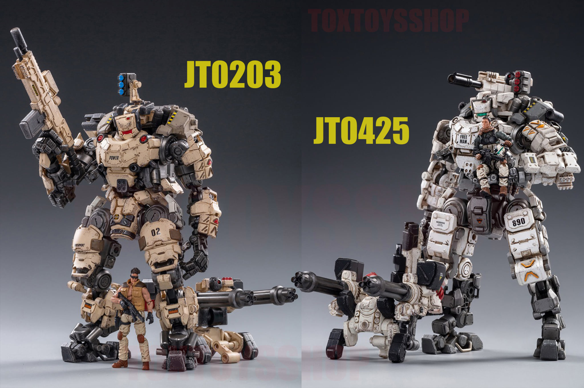 [สั่งจอง]JOYTOY 1/25 : Steel Bone Mecha