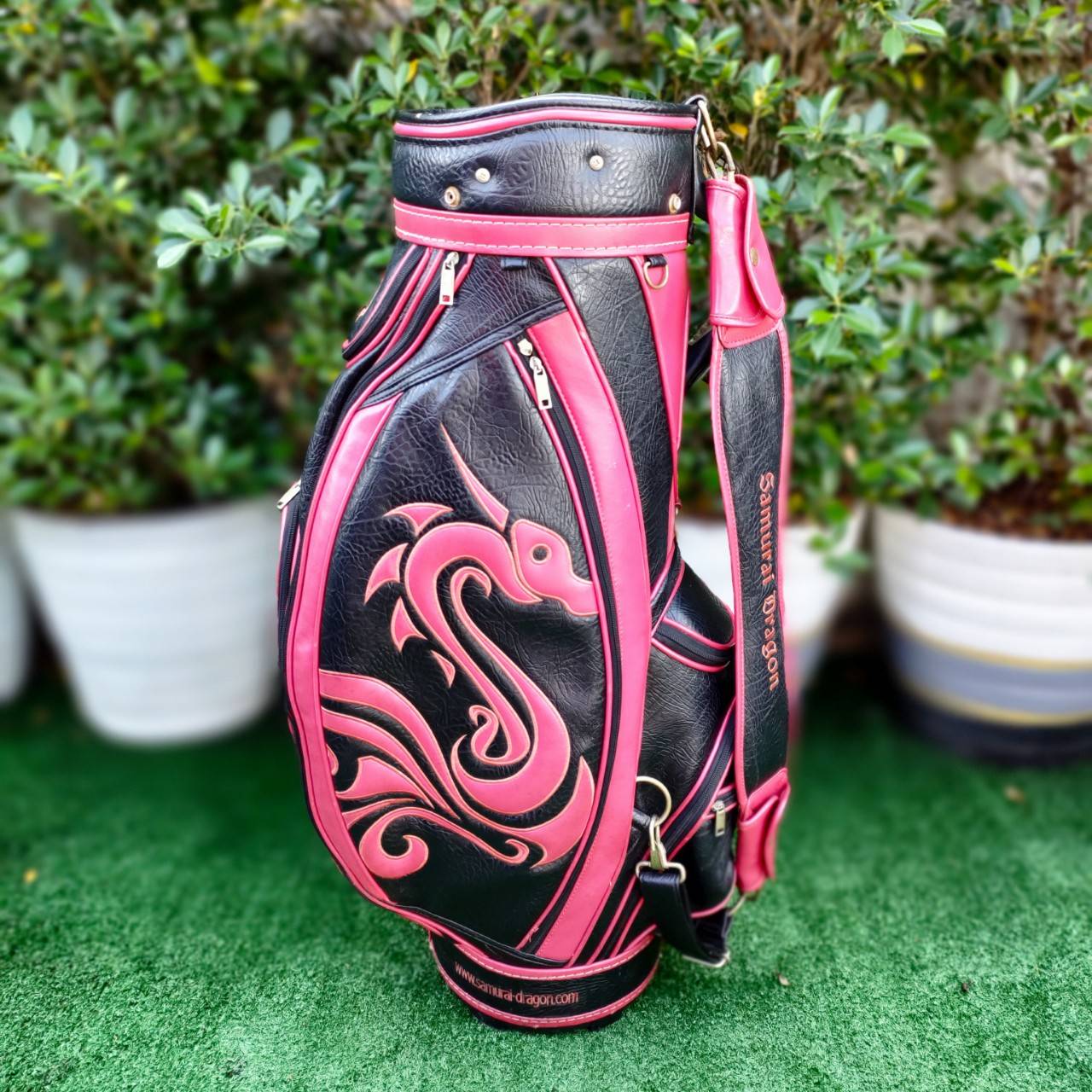 ถุงกอล์ฟ SAMURAI -DRAGON ** มีตำหนิหัวชิฟหัก** ถุงสวยมากๆครับ
