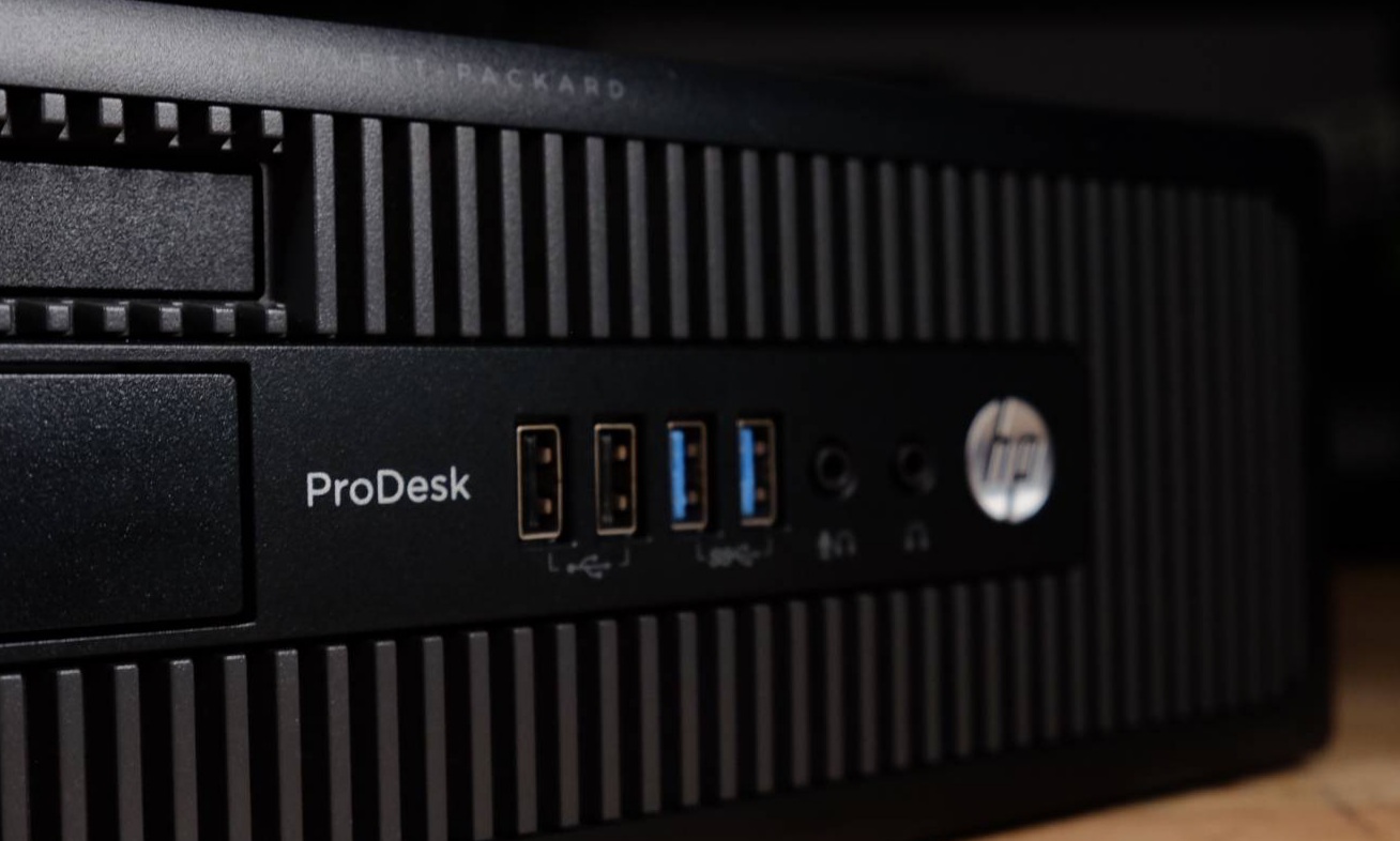 พีซีมือสอง แนวนอน HP Prodesk 600 G1 SFF (i7-4770 Ram8GB SSD240GB HDD1TB) ประกันร้าน 1 เดือน