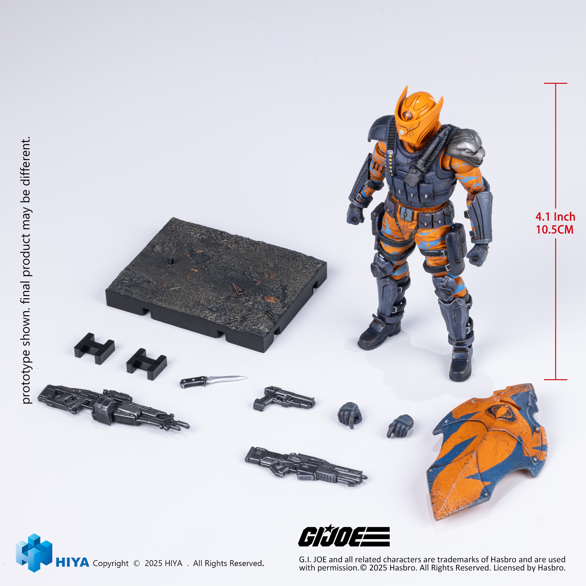 [สั่งจอง]HIYA Toys EMG0186 1/18 : G.I.Joe - Alley Viper