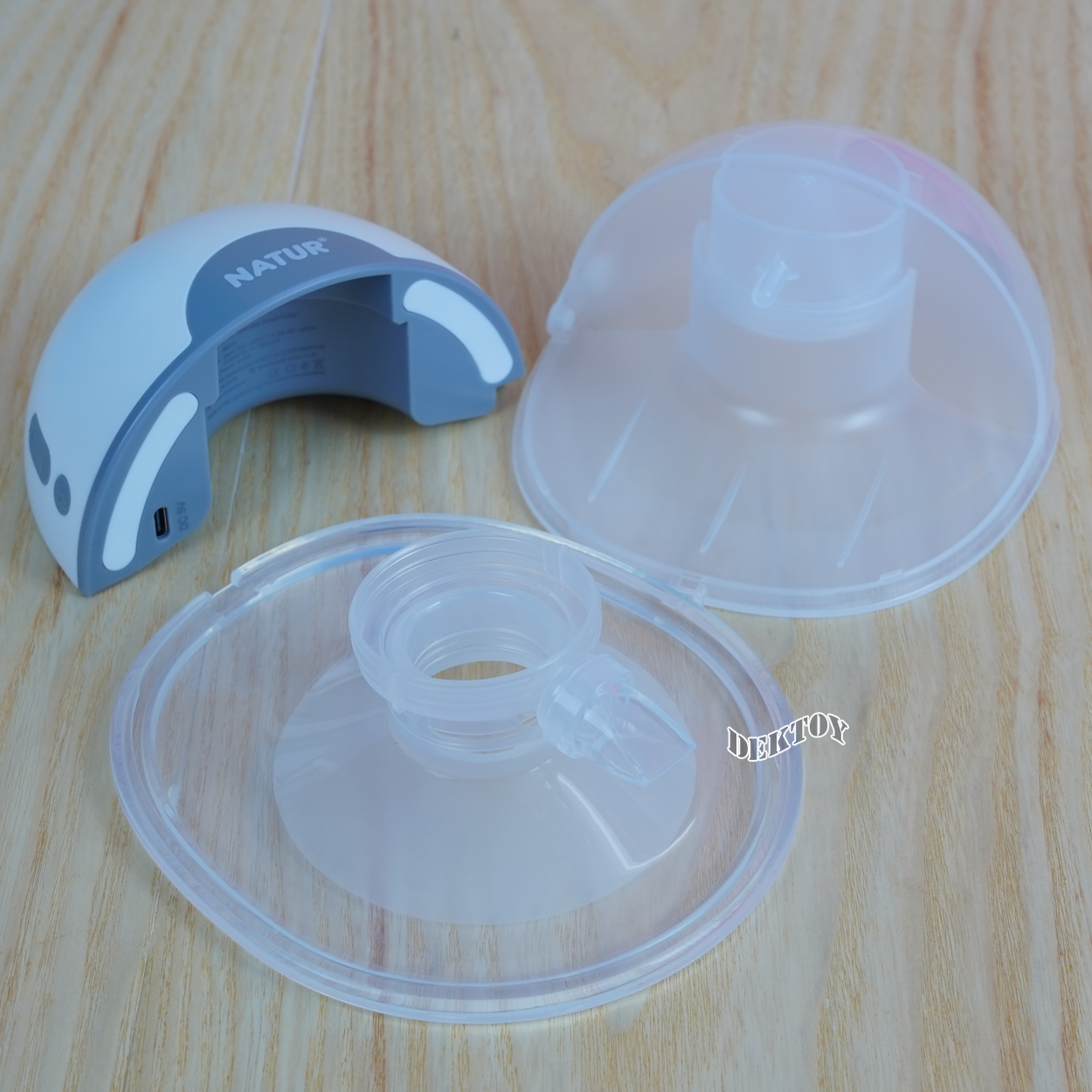 Natur เนเจอร์ เครื่องปั๊มนมไร้สาย รุ่น มูฟ ปั๊มนมสะดวก ไม่ต้องจับ 80190