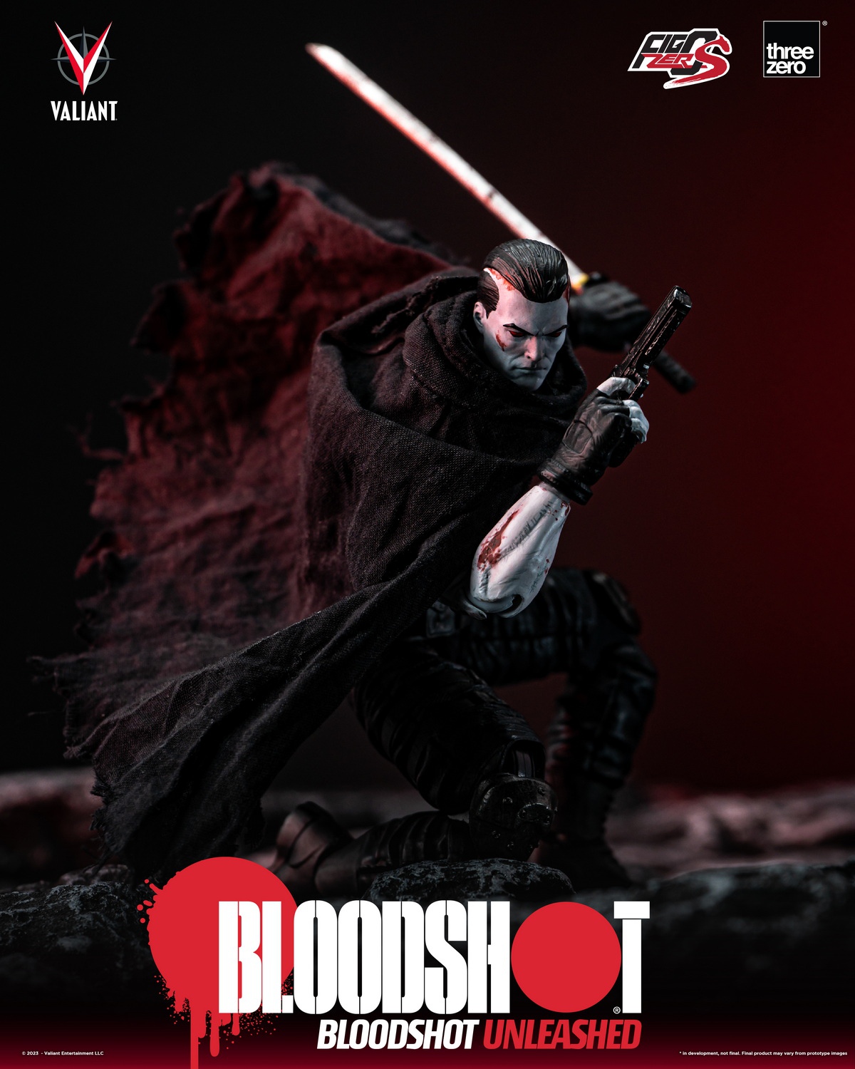 [สั่งจอง] THREEZERO 3Z04220W0 1/12 : FigZero S - VALIANT Bloodshot Unleashed