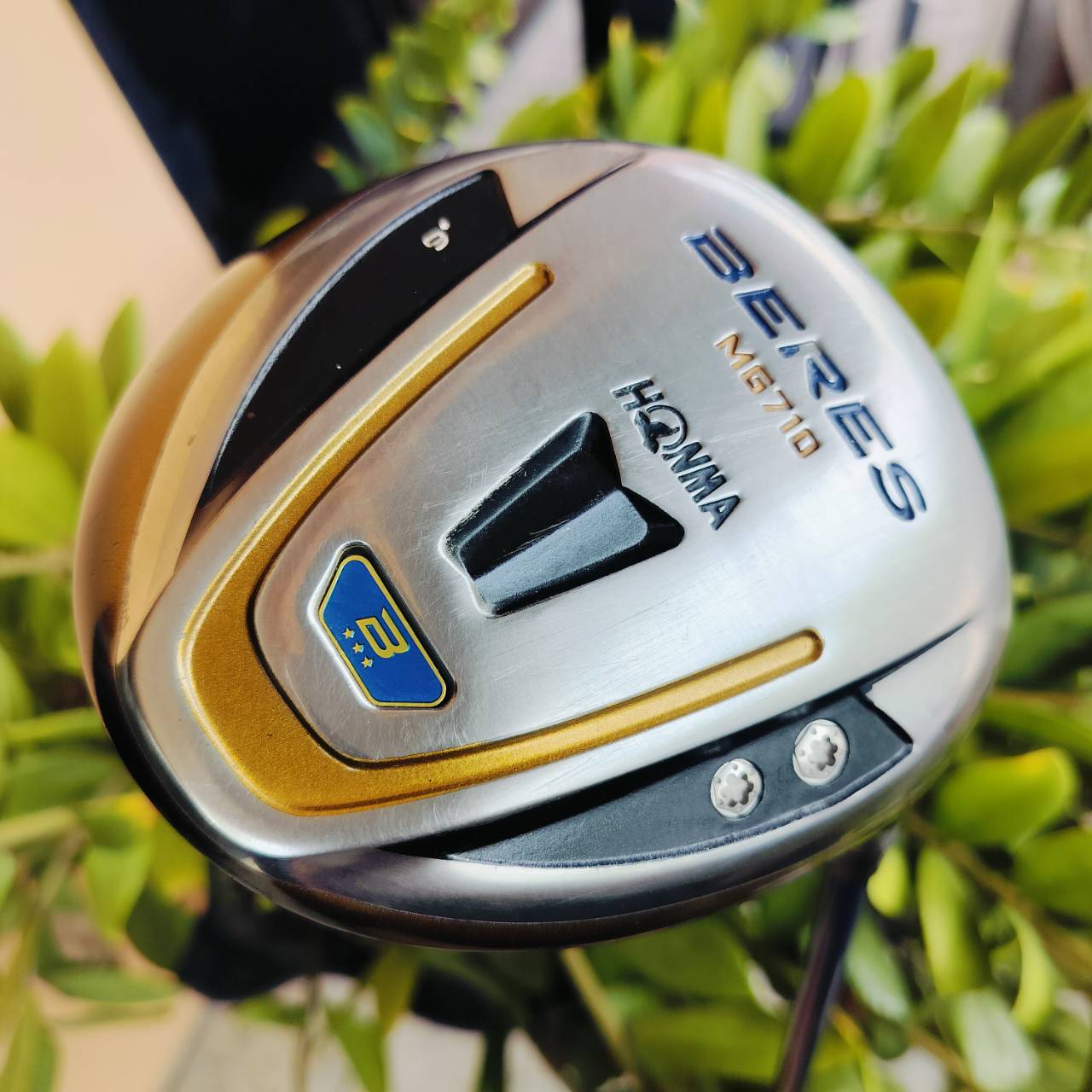 DRIVER HONMA BERES MG710 องศา 9 ก้าน SUPERIO FLEX RR เป็นก้านพรีเมี่ยมญี่ปุ่น NANO TEC HM 50T หัวใหญ่ และหน้าสวีตสปอตกว้างมาก ตีง่ายและไกล ไม้กอล์ฟพรีเมี่ยมมือสอง ของแท้ By NakaraLuxurious