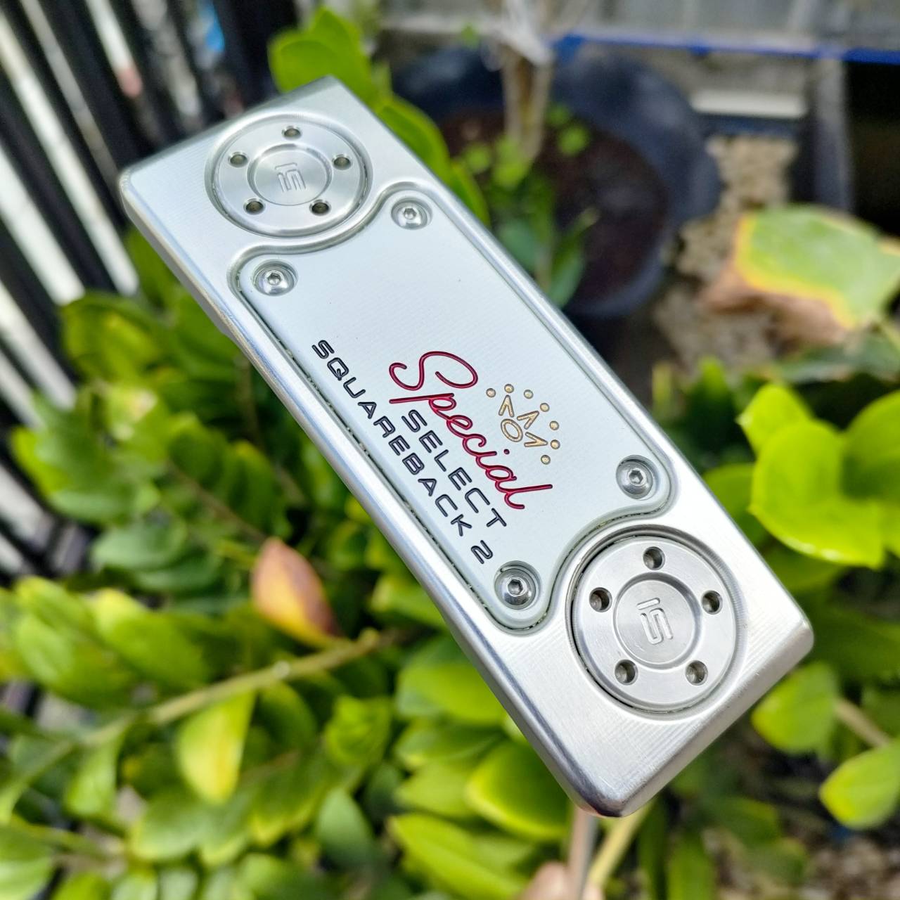 PUTTER TITLEIST SCOTTY CAMERON SPECIAL SELECT SQUAREBACK 2 ยาว 34 สภาพนางฟ้าสวยหวานมาก COVER เดิม ไม้กอล์ฟพรีเมี่ยมมือสอง ของแท้ By NakaraLuxurious