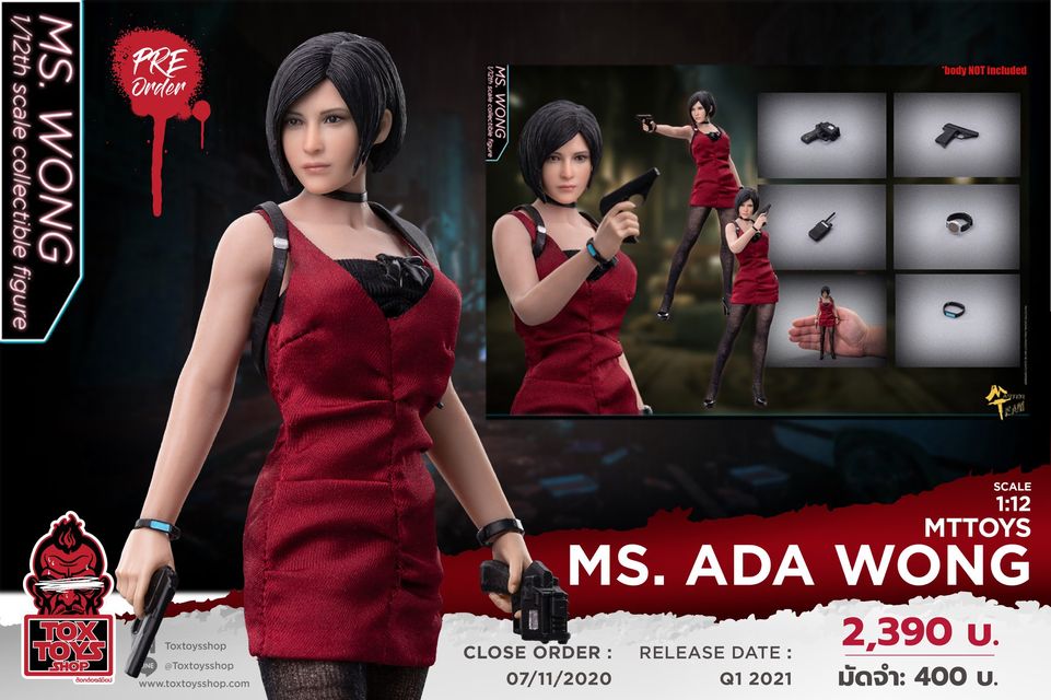 [สั่งจอง]MTTOYS 1/12 Scale : Ms. Ada Wong