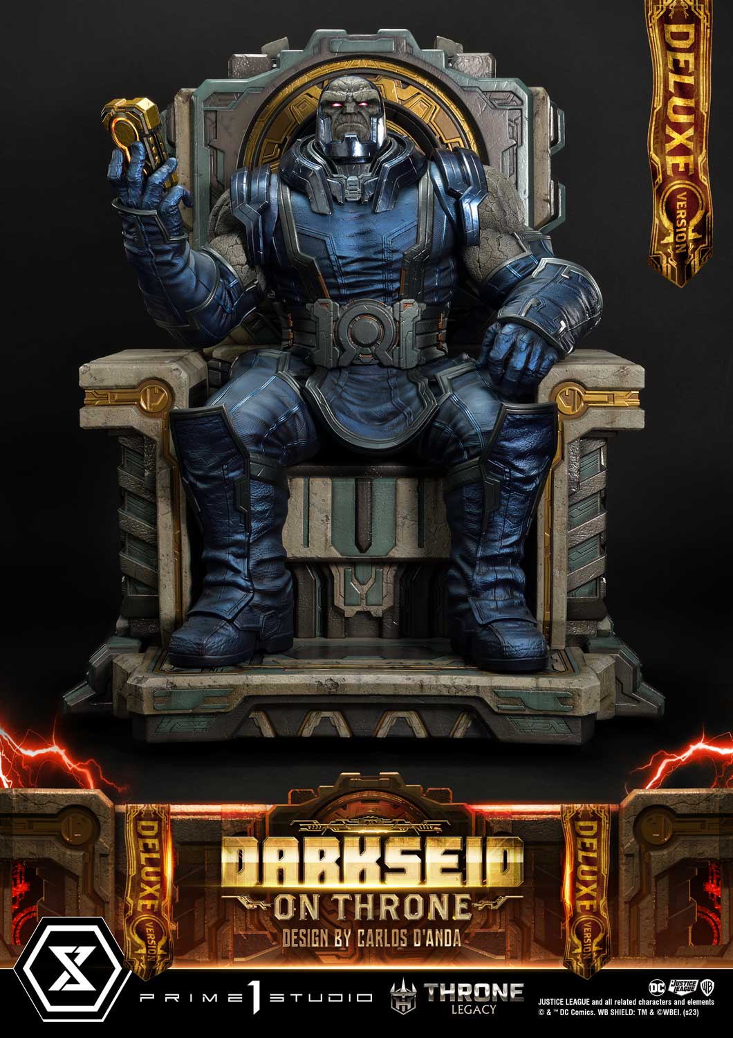 [สั่งจอง] Prime 1 Studio : Darkseid on Throne (Design by Carlos D'Anda)