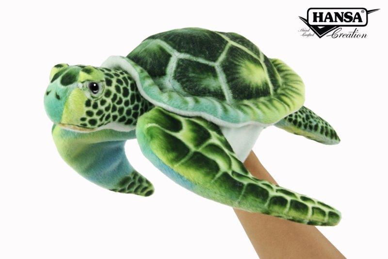 8150 Green Turtle Puppet