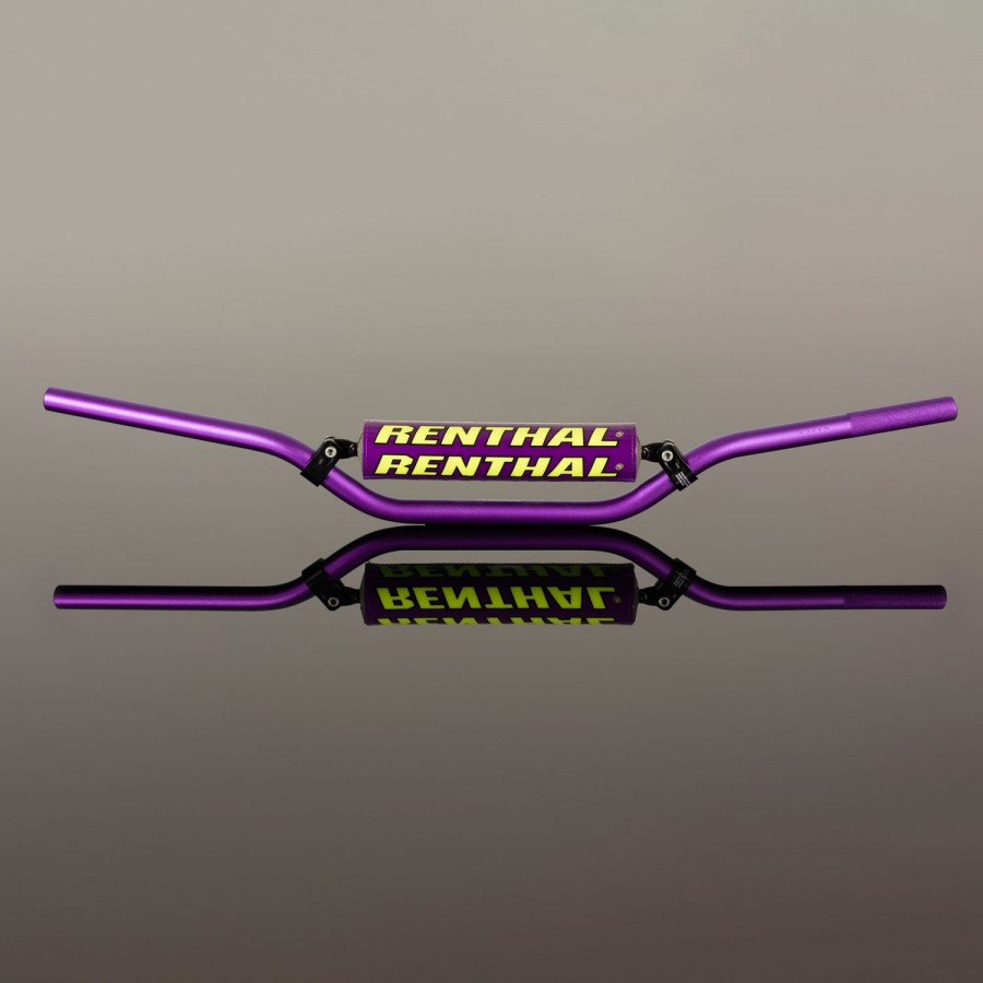 แฮนด์ Renthal 966 7/8in Handlebar (REED/WINDHAM) Limited Edition Modern Retro Purple