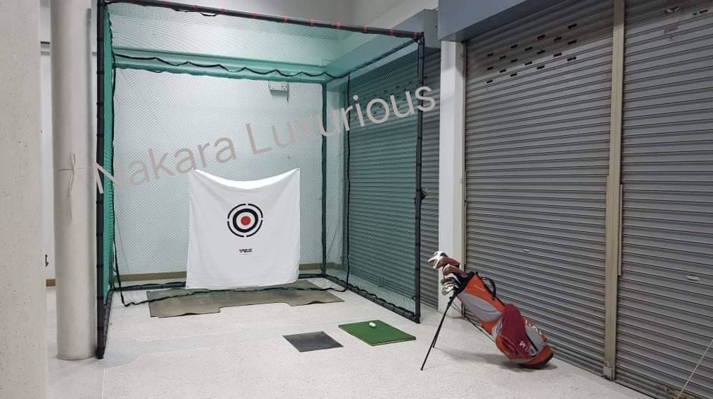 Drive Practice Net ตาข่ายซ้อมไดร์ฟ PGM LXW001 ขนาด 3M x 3M ขนาดใหญ่มาก แข็งแรงทนทาน ติดตั้งง่าย (ไม่รวมพรม Not including the mat)