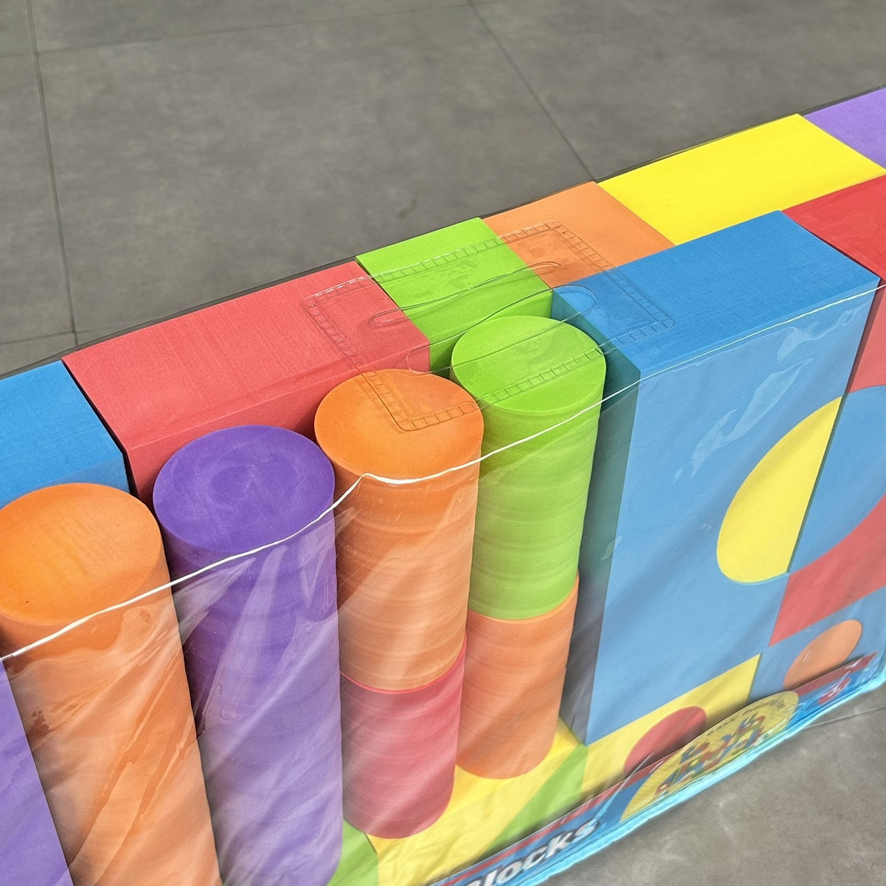 บล็อกโฟมใหญ่ เรขาคณิตโฟม, ของเล่นเสริมพัฒนาการ, ของเล่นเด็กอนุบาล, สื่อการสอนเด็กอนุบาล