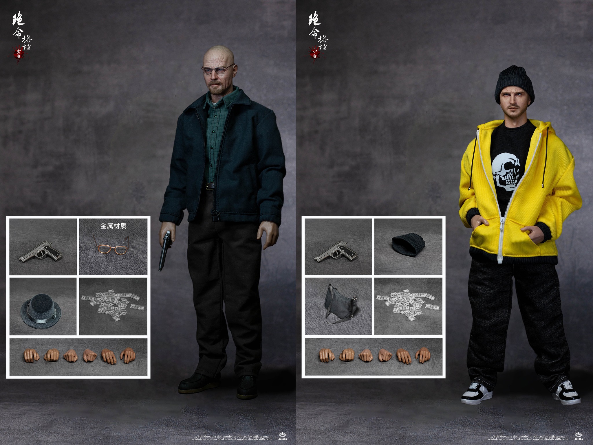 [สั่งจอง] ZGJKTOYS 1/6 - JK-003 : Mr.white