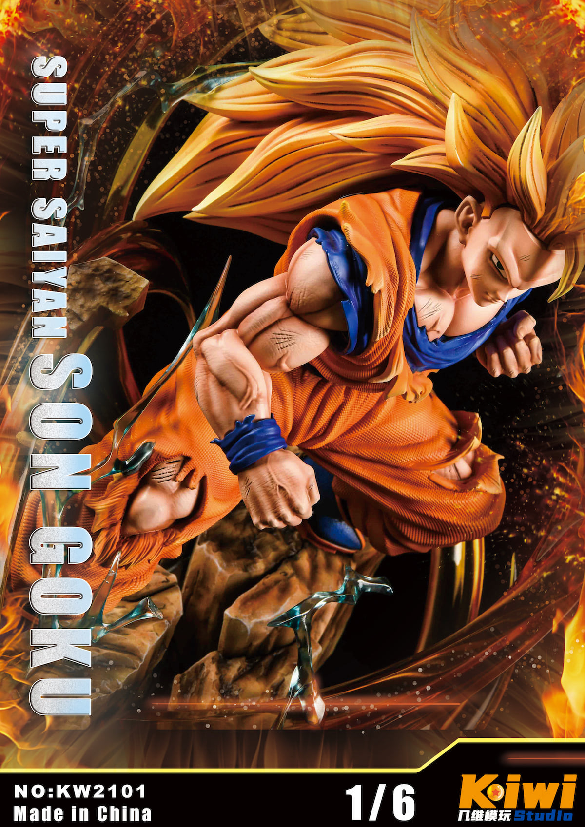 [สั่งจอง]KIWI STUDIO 1/6 : SON GOKU & VEGETA Statue