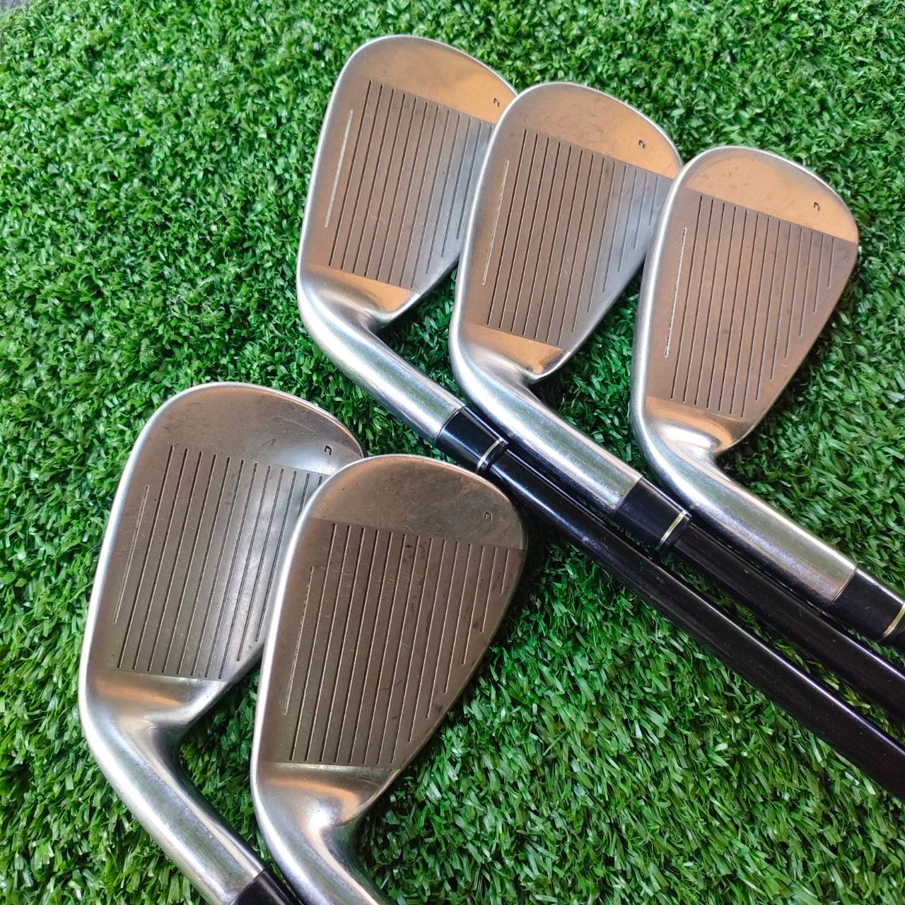 ชุดเหล็ก TAYLORMADE BURNER 1.0 มีเหล็ก 6-9 เเละ PW ก้าน FUBUKI FLEX R พรีเมี่ยมญี่ปุ่น งาน JDM ก้านพรีเมี่ยม เบา ตีง่าย และเหล็กเด้ง ตีไกล ชดเชยความผิดพลาดสูง ไม้กอล์ฟพรีเมี่ยมมือสอง By NakaraLuxurious
