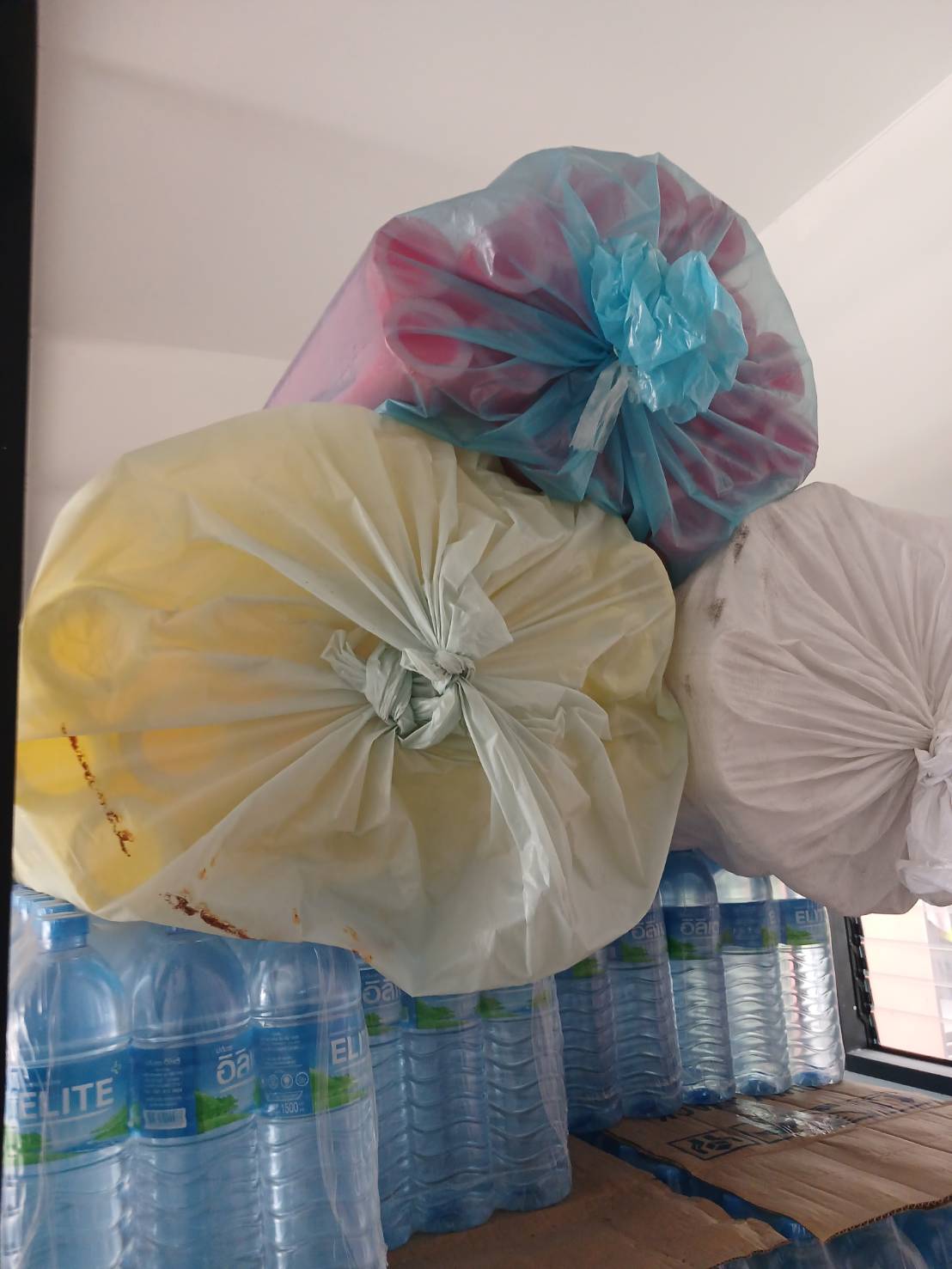 อะไหล่บ้านบอล โฟมหุ้มเสาบ้านบอล สายรัดเคเบิ้ลไทส์ ตาข่ายบ้านบอล พร้อมส่ง