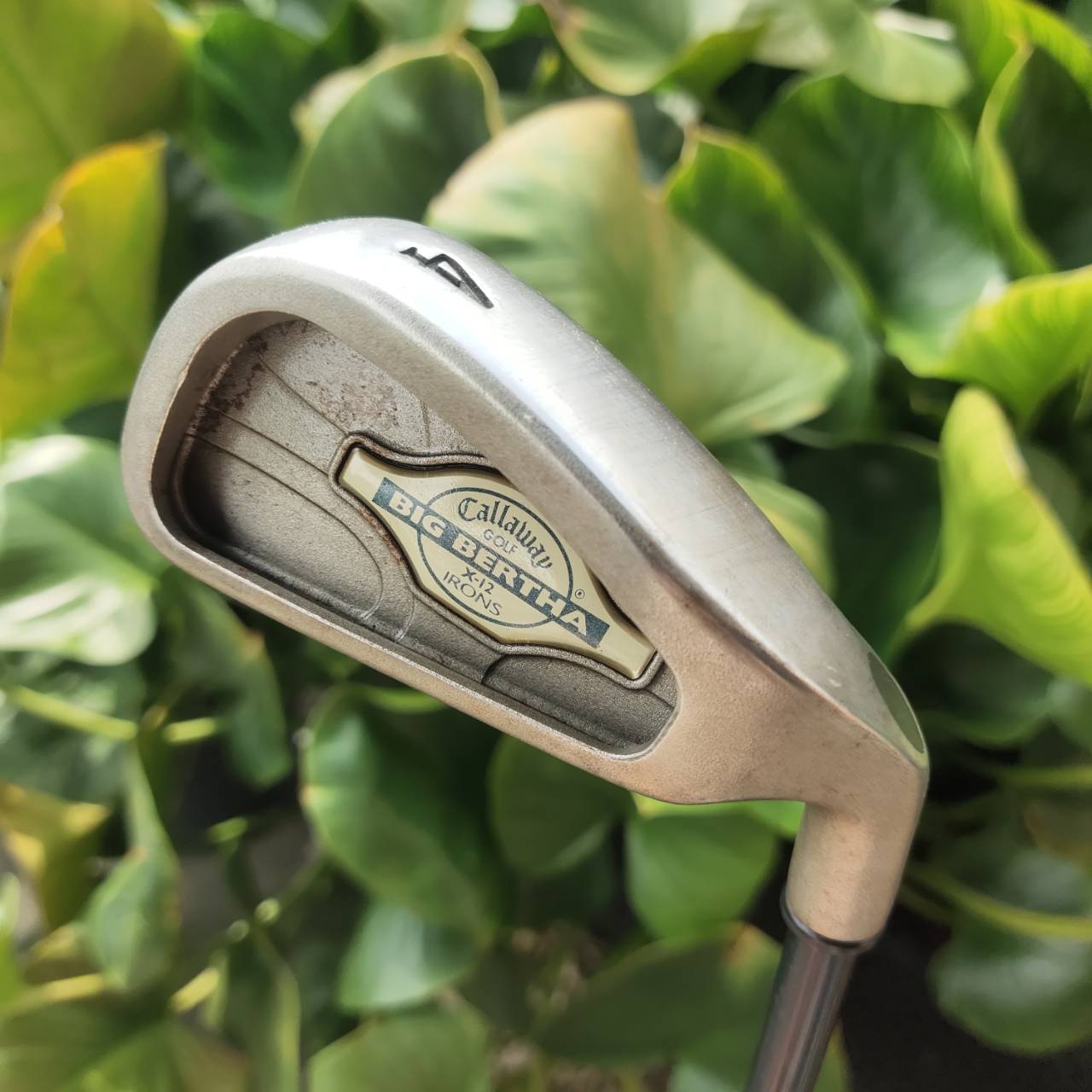 เหล็ก 4 Callaway BIGBERTHAR X-12 เหล็ก CAVITY ใหม่ ลึก ตีง่าย ก้านเสียบทะลุ