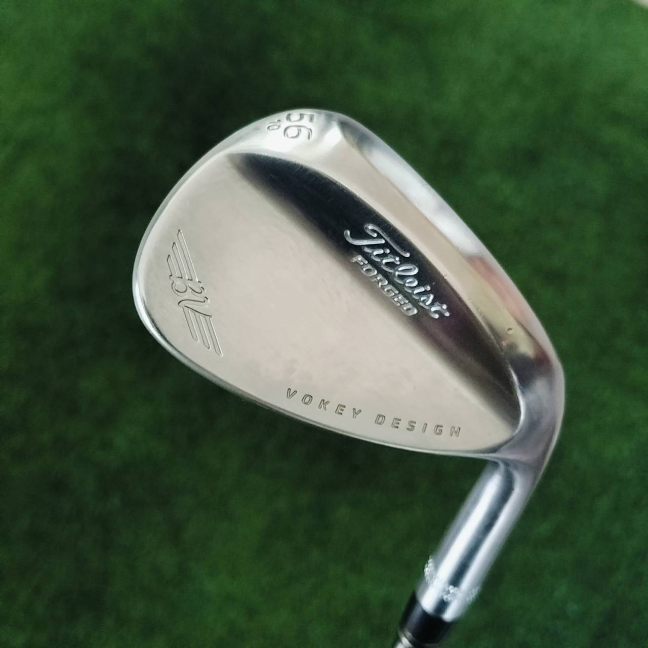 WEDGE Titleist Vokey Design BV องศา 56 BOUNCE 10 หน้าใบสวยมาก เป็นตัว JAPAN Forged วัสดุที่เหนือชั้น กว่า VOKEY ทั่วไป ไม้กอล์ฟพรีเมี่ยมมือสอง ของแท้ By NakaraLuxurious