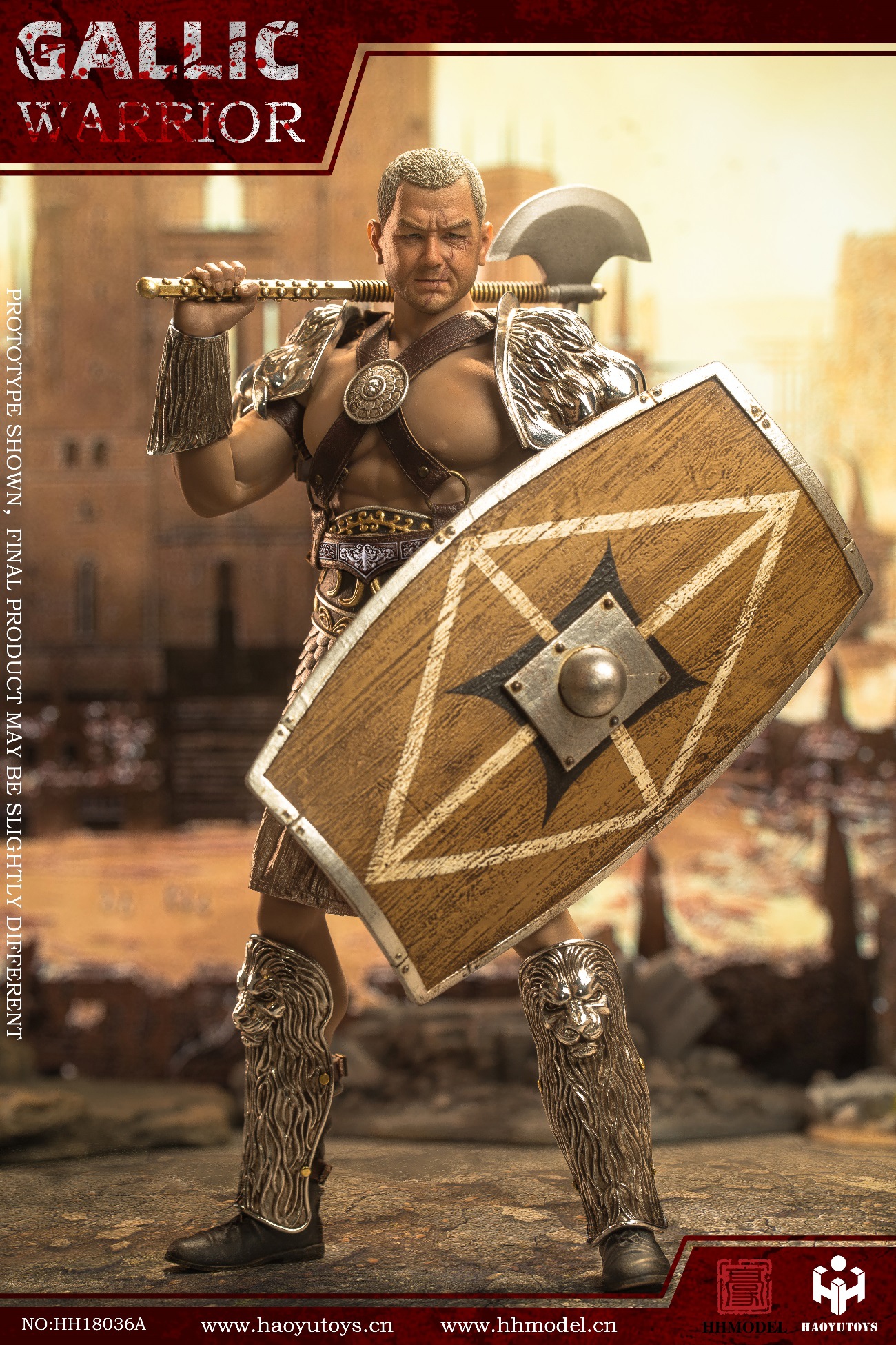 [สั่งจอง] HHMODEL & HAOYUTOYS HH18036 1/6 : Imperial Army Hunting Ground Fighter - Gaul Warrior